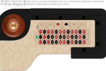 DESENHO DE FUNDO: Folhas Beges